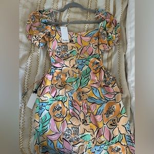 ASTR the label dress in a size small. Adjustable cut outs on the side.